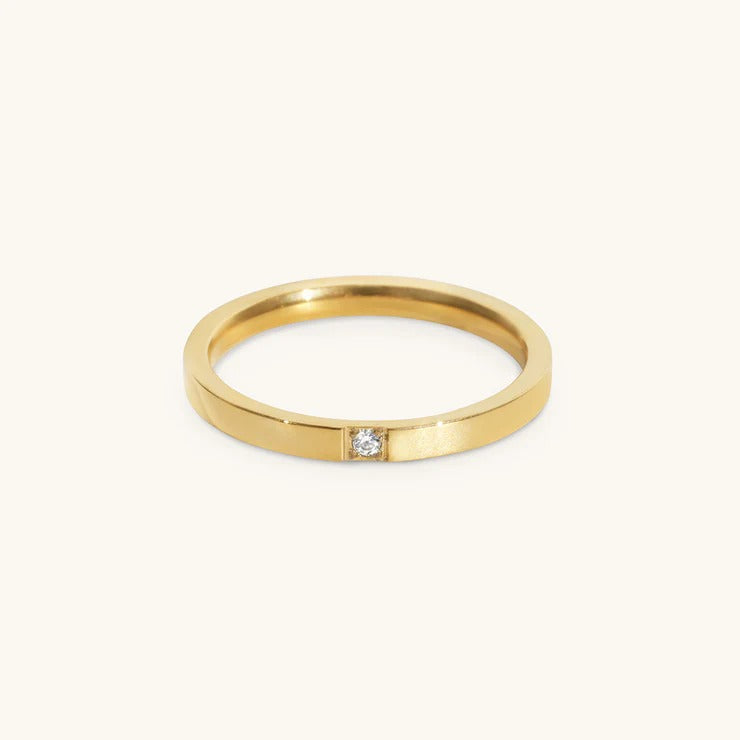 Celeste Solitaire Ring