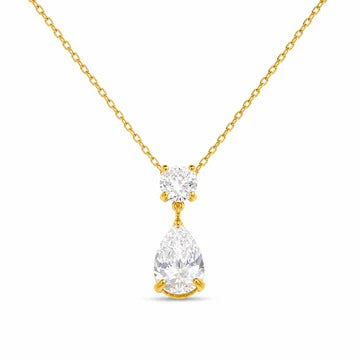 DIAMOND DROP NECKLACE