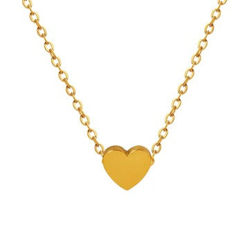 GOLDEN HEART NECKLACE