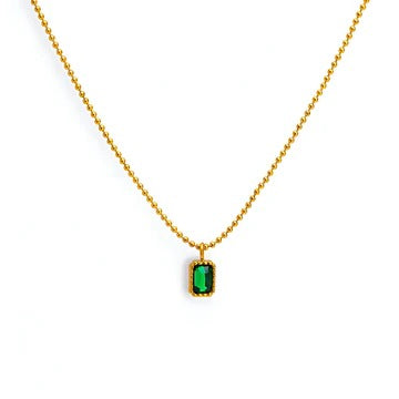 Emerald Glow Necklace