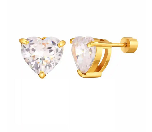 AMORA HEART STUDS