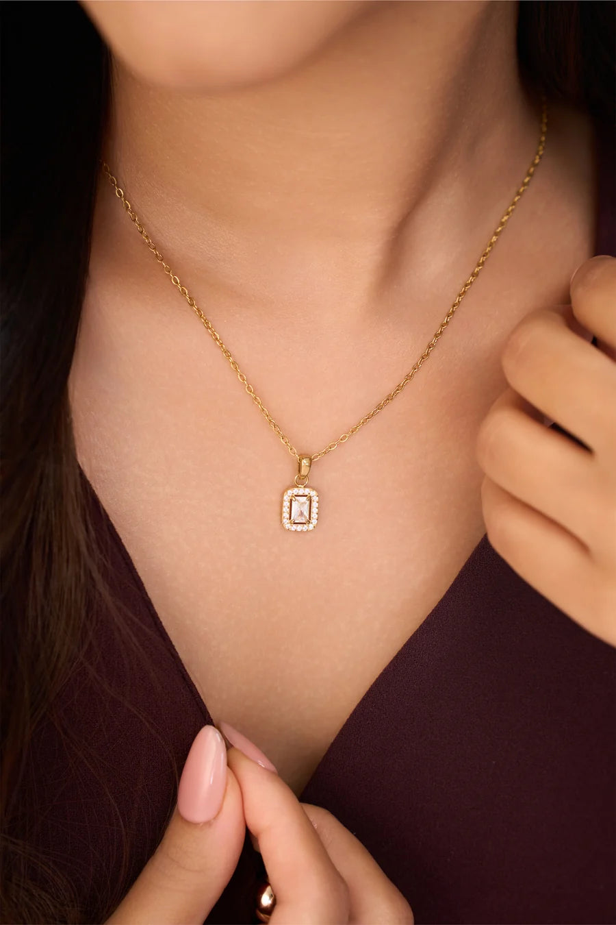 Halo Elegance Necklace