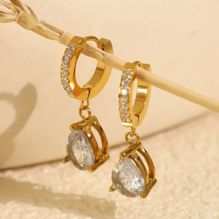 AURELIA CRYSTAL HOOPS