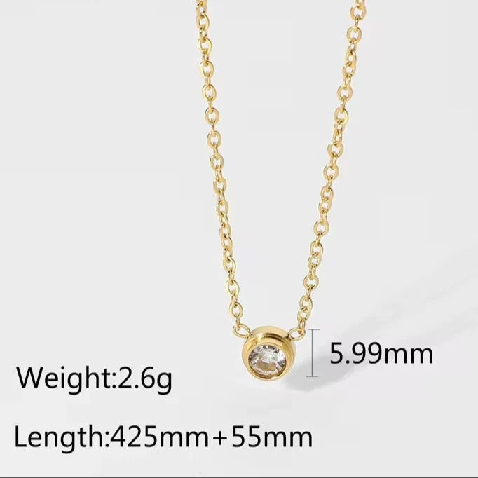 BRILLIANT STONE NECKLACE
