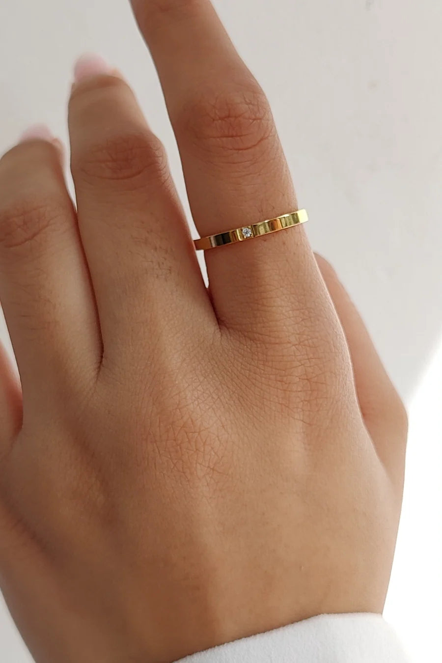 Celeste Solitaire Ring